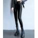  леггинсы леггинсы кожа леггинсы брюки обратная сторона ворсистый обтягивающий брюки женский 