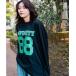 t�V���c �uZOZOTOWN����vLHP�~�ʐ� / NUMBERING PRINT ORGANIC  LONG SLEEVE TEE / �i���o�����O