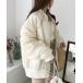 [Heather] blouson FREE ivory lady's 