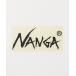  стикер NANGA LOGO CUTTING STICKER XS / наан ga разрезные наклейки 