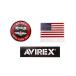  стикер AVIREX SUITCASE STICKER STARS AND STRIPES / Avirex чемодан стикер звезда статья флаг 
