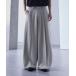  слаксы dore-p super широкий tuck flare pants мужской женский 