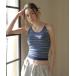  топ cup имеется круг плетеный топ мульти- окантовка / внутренний / всесезонный / one миля одежда 