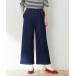  джинсы Denim Denim брюки Denim широкий брюки [ талия резина * большой размер есть ] женский 