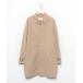 [coen] turn-down collar coat LARGE beige men's 