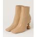 [eimy istoire] short boots LARGE beige lady's 