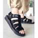  sandals lady's [Java Java collaboration ] underfoot coming out feeling . plus. mesh rubber belt g LUKA * gladiator manner sandals 