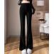  слаксы брюки semi flare pants центральный Press Корея способ женский 
