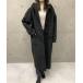  lady's [Meli rich] duffle coat FREE black 