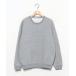 [CLANE] sweat cut and sewn FREE gray lady's 