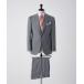  men's [SOVEREIGN] pin check single 3 button suit 