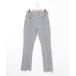 [RED CARD TOKYO] processing Denim pants 25 gray lady's 