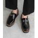  Loafer толщина низ Loafer [ bit * гонки выше ] женский 