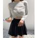  swimsuit lady's frill skirt long sleeve Rush Guard swimsuit culb73