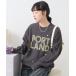  sweat lady's Mini Heart embroidery Logo sweat 