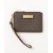  lady's [MICHAEL KORS] card-case FREE Brown 