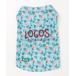  собака одежда LOGOS/ цветок рисунок рубашка большой собака 