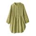  tunic lady's linen. pin tuck shirt tunic 