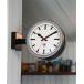  часы DOUBLE FACE CLOCK 170D2/ орнамент двусторонний часы 170D2
