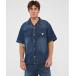  рубашка GUESS Originals Herringbone Denim Shirt Denim рубашка мужской 