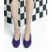 �ѥ�ץ� KNIT Square Flat Purple