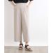  pants lady's [ contact cold sensation * many size ] summer hyper stretch cropped pants wide pants 