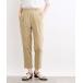  брюки женский [ низкий рост san предназначенный -3cm длина ][ контакт охлаждающий * много размер ] summer гипер- стрейч конические брюки 