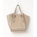 [&amp;. NOSTALGIA] handbag FREE grayish beige lady's 
