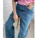  джинсы Denim Denim брюки me колено лента принт Denim брюки женский 