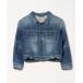  lady's [YANUK] Denim jacket S blue 