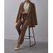  слаксы брюки [SETUP7]Basic Tapered Pants / прекрасный Silhouette Basic конические брюки женский 