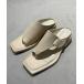  sandals lady's cut out tongs Flat sandals 