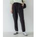  lady's pants Easy tapered pants / water repelling processing 