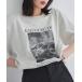 t shirt T-shirt lady's photo print oversize KAREIDOscopicT