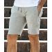  men's 1PIU1UGUALE3 RELAX(unopiuunoug.-retore relax ) rhinestone embroidery Logo sweat shorts 