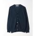 [green label relaxing] knitted cardigan L navy men's 