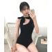  купальный костюм [ пляж одежда ] one плечо лента моно kini купальный костюм женский 