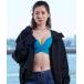  Rush Guard LAETITIA/ rely ta вода суша обе для одноцветный полный Zip Parker Rush Guard 446001 женский 