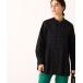 [OPAQUE.CLIP] long sleeve tunic 38 black lady's 