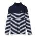 t рубашка женский lFelisi Golf( Felisi Golf ) с высоким воротником окантовка футболка WS STRIPE LS HIGH NECK SHIR