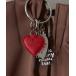  брелок для ключа HEART MOTIF KEYRING / в форме сердечка кольцо для ключей 