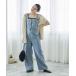  комбинезон комбинезон SOMETHING × FREAK'S STORE/ Something специальный заказ Cami Zip комбинезон / Denim комбинезон женский 