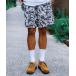  брюки WALK SHORTS/ROIAL(roiaru)botanikaru общий рисунок шорты мужской женский 