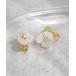  серьги biju-× ракушка цветок серьги женский 