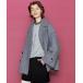  бушлат p пальто Poncho Coat/ пончо пальто [MAISON SPECIAL/ mezzo n специальный ] женский 