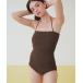  купальный костюм futoshi ребра вязаный дизайн One-piece / купальный костюм женский 