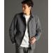  твид двусторонний воротник-стойка блузон мужской 