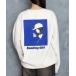  футболка тренировочный back print illustration sweat shirt/ задний принт иллюстрации спортивная фуфайка мужской женский 