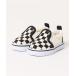  спортивные туфли VANS Van z12-16.5 SLIP ON туфли без застежки V98TDL BLK/WHT CHK Kids ребенок мужчина девочка 