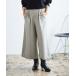  брюки омыватель bru твид Like tuck широкий укороченные брюки женский 